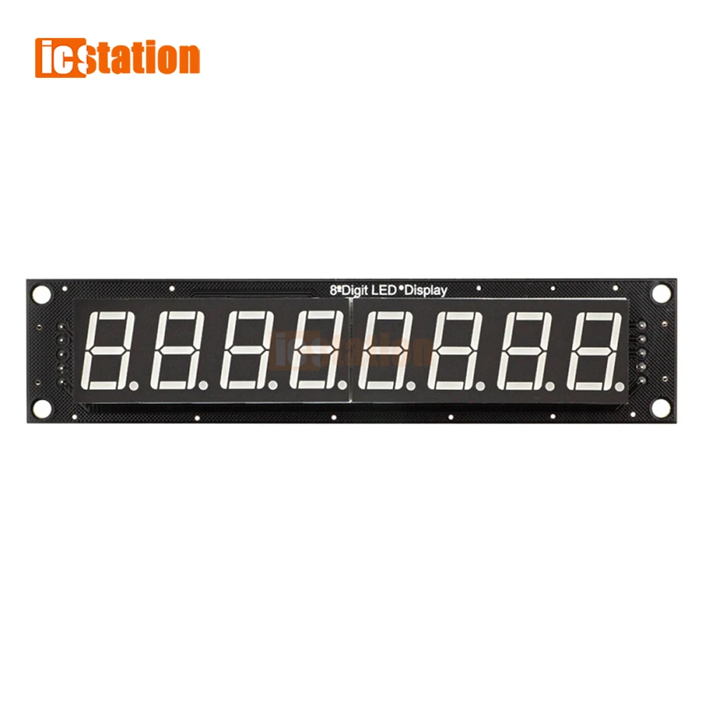 0.56 Inch 0.56 Inch 8 Chữ Số Màn Hình Hiển Thị Kỹ Thuật Số Ống Module 74HC595 7 Phân Đoạn Màn Hình LED Hiển Thị Màu Đỏ/Xanh/vàng/Xanh/Trắng