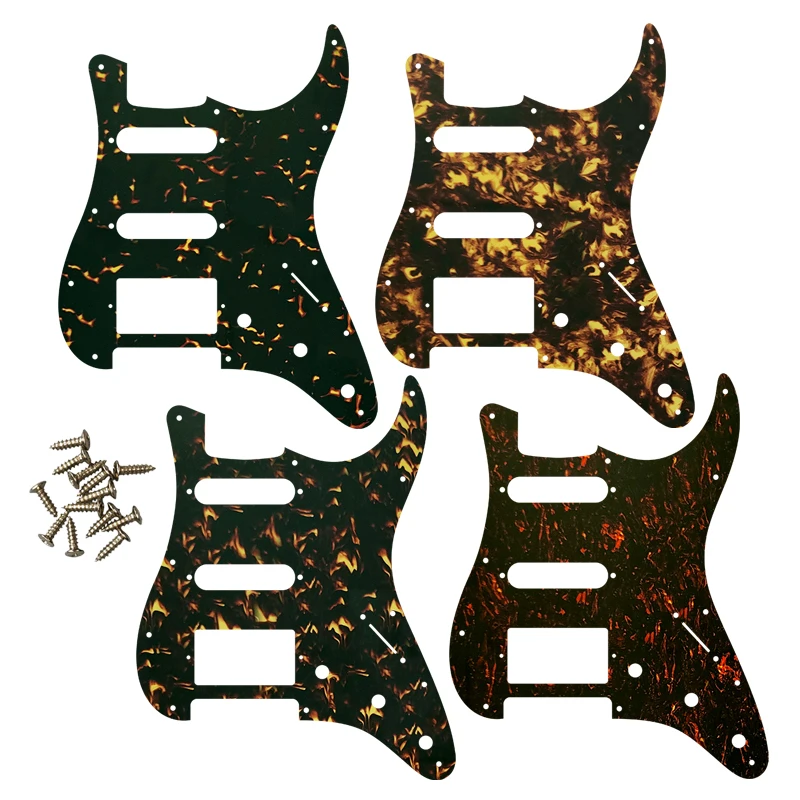 

Fei Man Quality Electric Guitar Parts For USA and Mexico, Fd Strat, 11 Holes, HSS, PAF, Humbucker, Pickguard, Scratch Plate