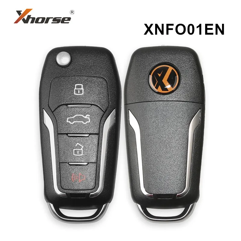 

Xhorse XNFO01EN Wireless Universal Remote Key 4 Buttons For Ford type for VVDI KEY tool VVDI2 With pin