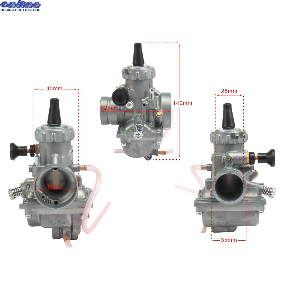 Motorcycle 28mm Carburetor VM24 PE28 Carb For Mikuni VM Carburador For Suzuki Honda Yamaha 125 140 150 160cc Dirt Pit Bike ATVs