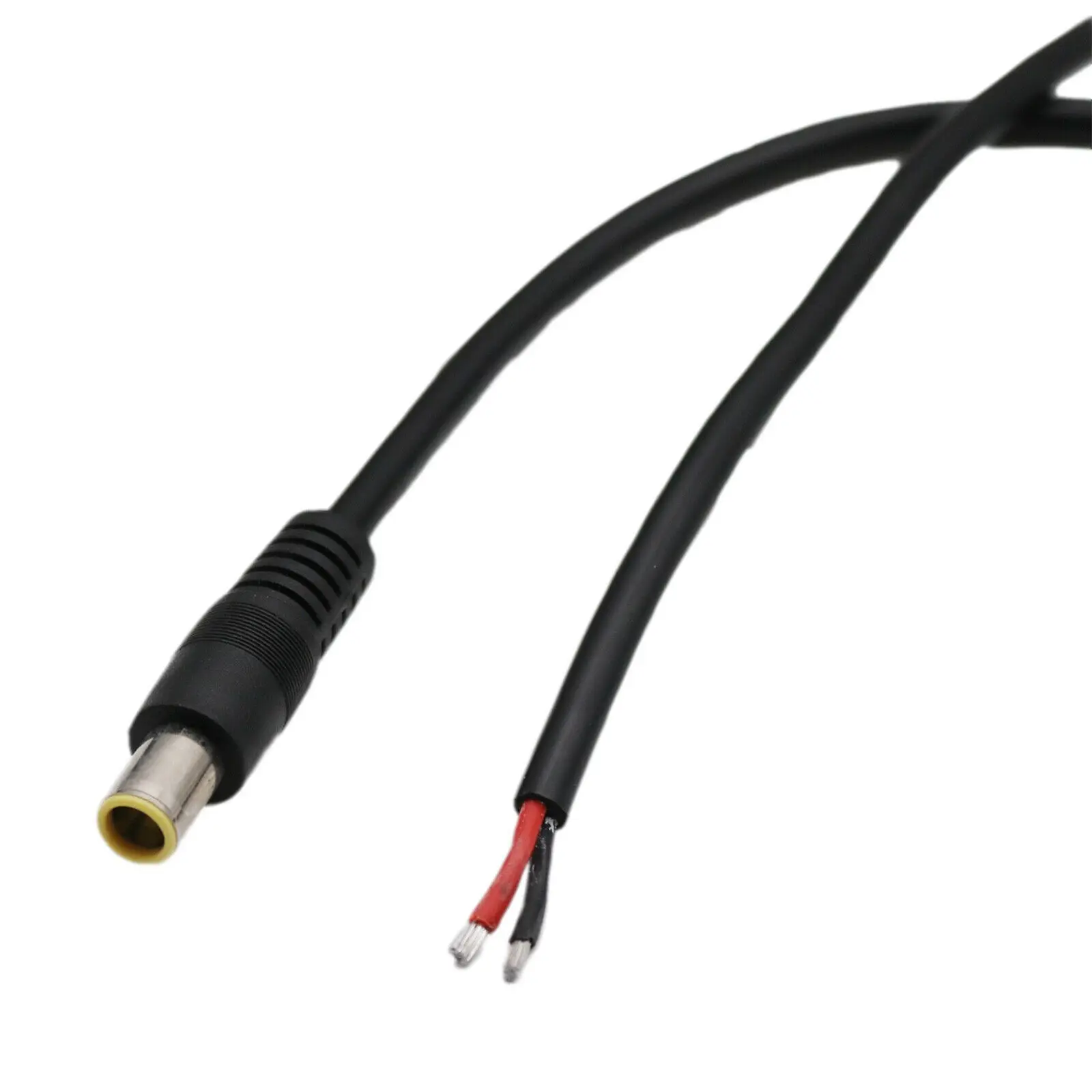 1pc DC Tip 7.9mm x 5.5mm 8mm Male Plug Connector Cable Cord For IBM Replacement 30cm/1ft 16AWG