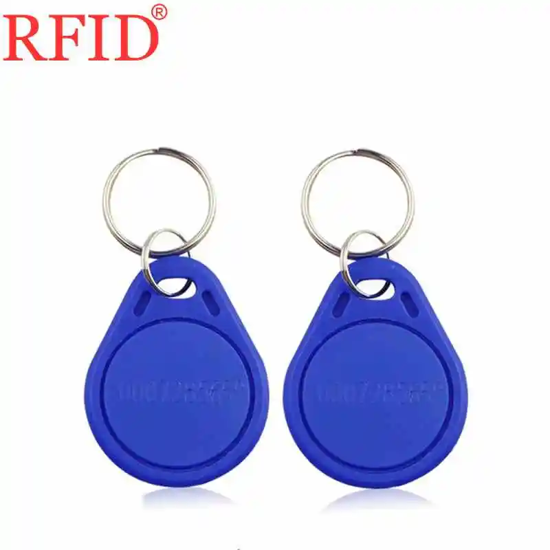 ID 125Khz EM4100 TK4100 41*33*4.3MM RFID Read Only Waterproof Keyfobs Key Fob EM Tag Token Proximity Access Control 1pcs