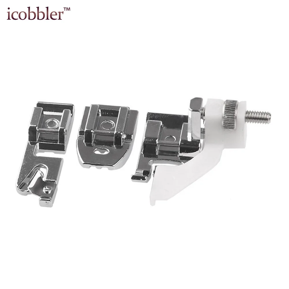 11 Pcs/Set Stitch Catcher Applique Universal Foot Zipper Sewing Home Sewing Machine Accessories Presser Foot Leather Pads Blind