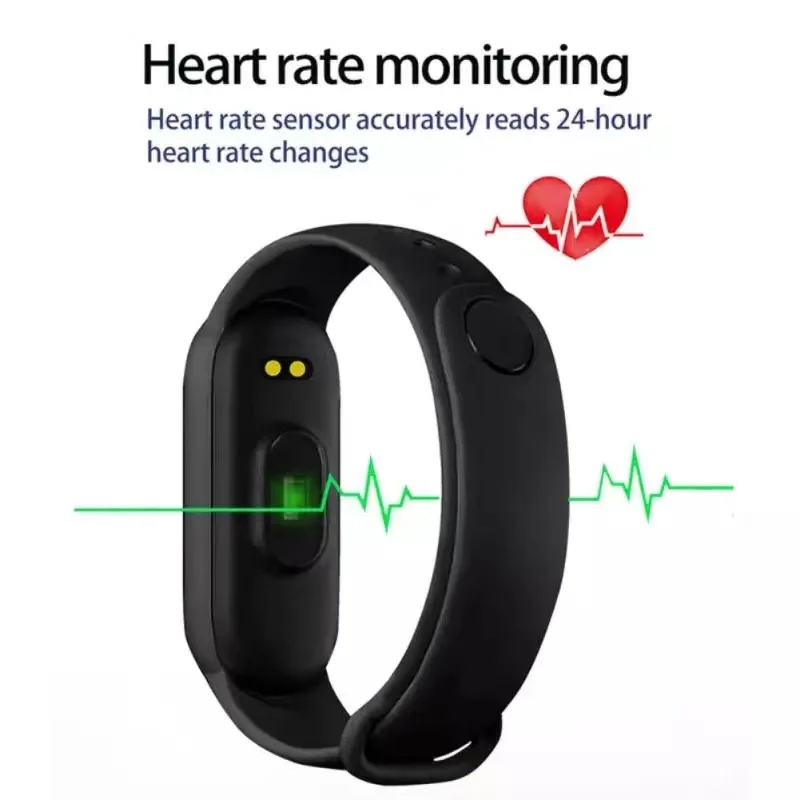 New M6 Band Smart Watch Men Women Smartwatch Heart Rate Sports Fitness Tracking Bracelet For Apple Xiaomi Mi Smartband Watches