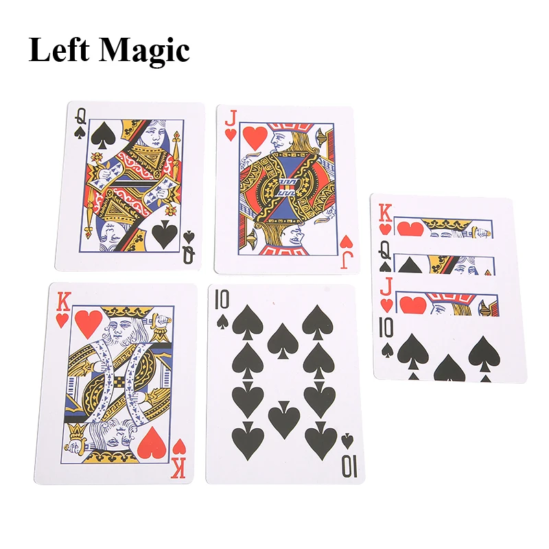 Crazy Choice Cards Magic Tricks Surprise Choose Card Sets Kit Magic Props Mentalism Illusion Close Up Magic Toy Easy To Do