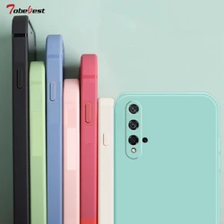 Fashion Square Frame Silicone Phone Case For Huawei Honor 20 10 30 30S Pro Lite Coque Full Protector Soft funda Cover
