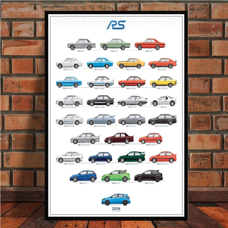 Nissan GTR Evolution Classic Car Car House Decoration Nordic Canvas Prints Painting Poster Wall Art Picture Frame