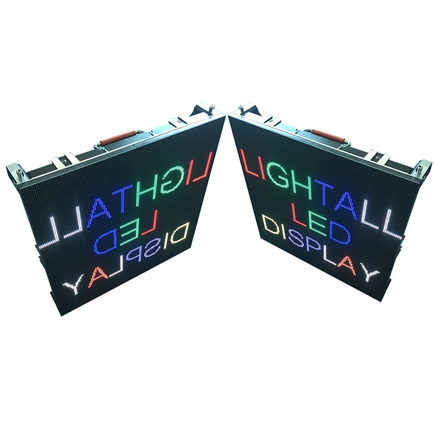 

P6 Advertising screen indoor rental LED-Display transparent panel 576*576mm 16S P3 P4 P5 RGB 192*192mm module full color SMD3528