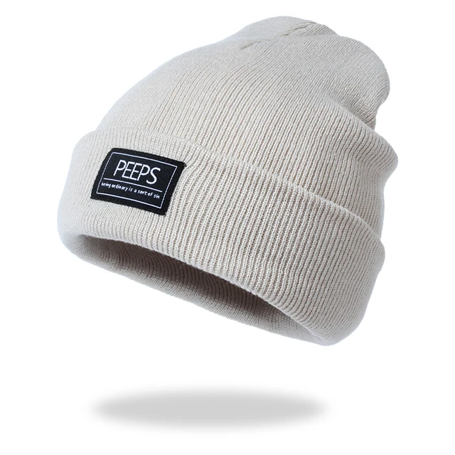 Nowa damska męska ciepła czapka beanie czapka chłopiec dziewczyna jesień zima mężczyzna dama dorywczo haftowana czapka dla kobiet mężczyzn