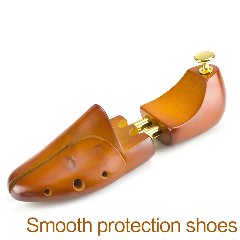 1 Pair Guger-tree Adjustable Shoe Trees Solid Wood Men's Shoe Support Knob Shoe shaping Women's Shoe's Care Stretcher Shaper