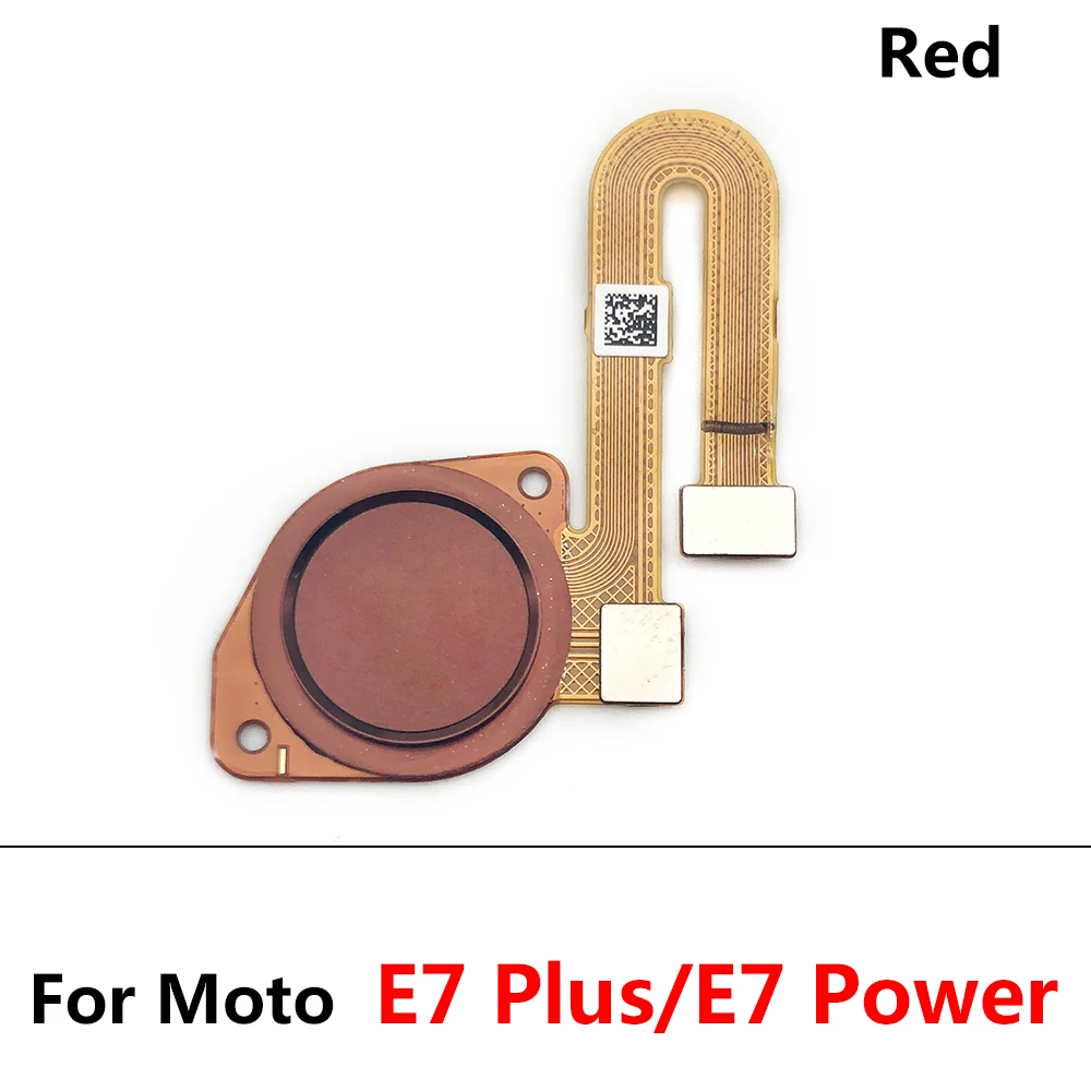 New Fingerprint Sensor Home Button Reader Touch ID Key Flex Cable For Moto G9 Play E7 Plus E7 Power G10 G20 G30 G50 G60