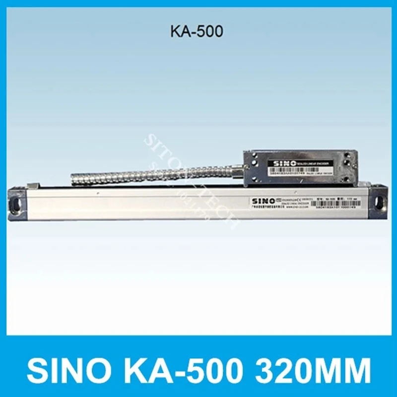 Sino Embutido Codificador Linear Ka500 320 mm 5um Fino 0.005 mm Sensor de Codificação Óptica Fino para Máquina de Fresadora de Torno Cnc