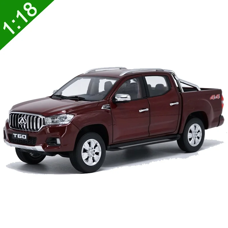 1/18 Scale SAIC MAXUS T60 Pickup Alloy Car Model Metal Vehicle Toy Collection Display Souvenir Kids Children Gifts Collection