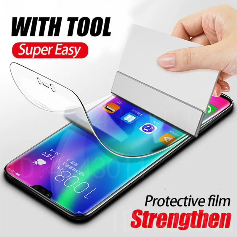 Soft Hydrogel TPU Film for LG G8X Q70 K40S K50S W30 Pro Q60 K50 G8 G7 ThinQ V50 V40 Full Screen Protector nano Film (not glass)