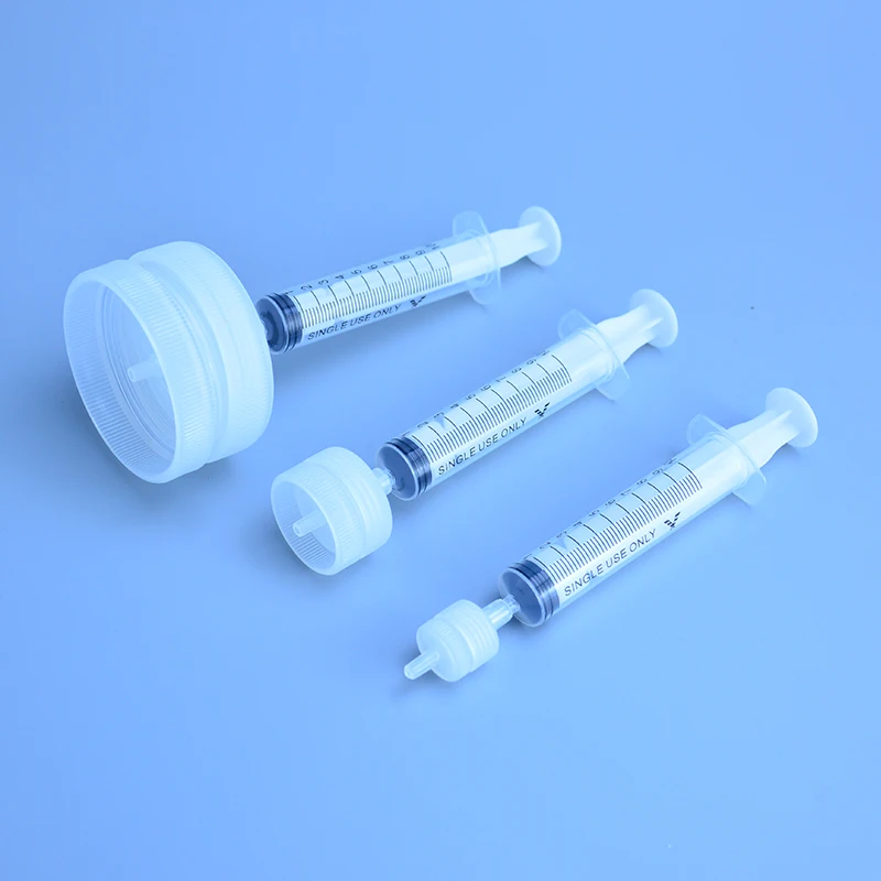 PP Syringe Filter Head 13mm/25mm/50mm Removable Needle Filter Head Reusable Replaceable Membrane Filtration Without Membrane