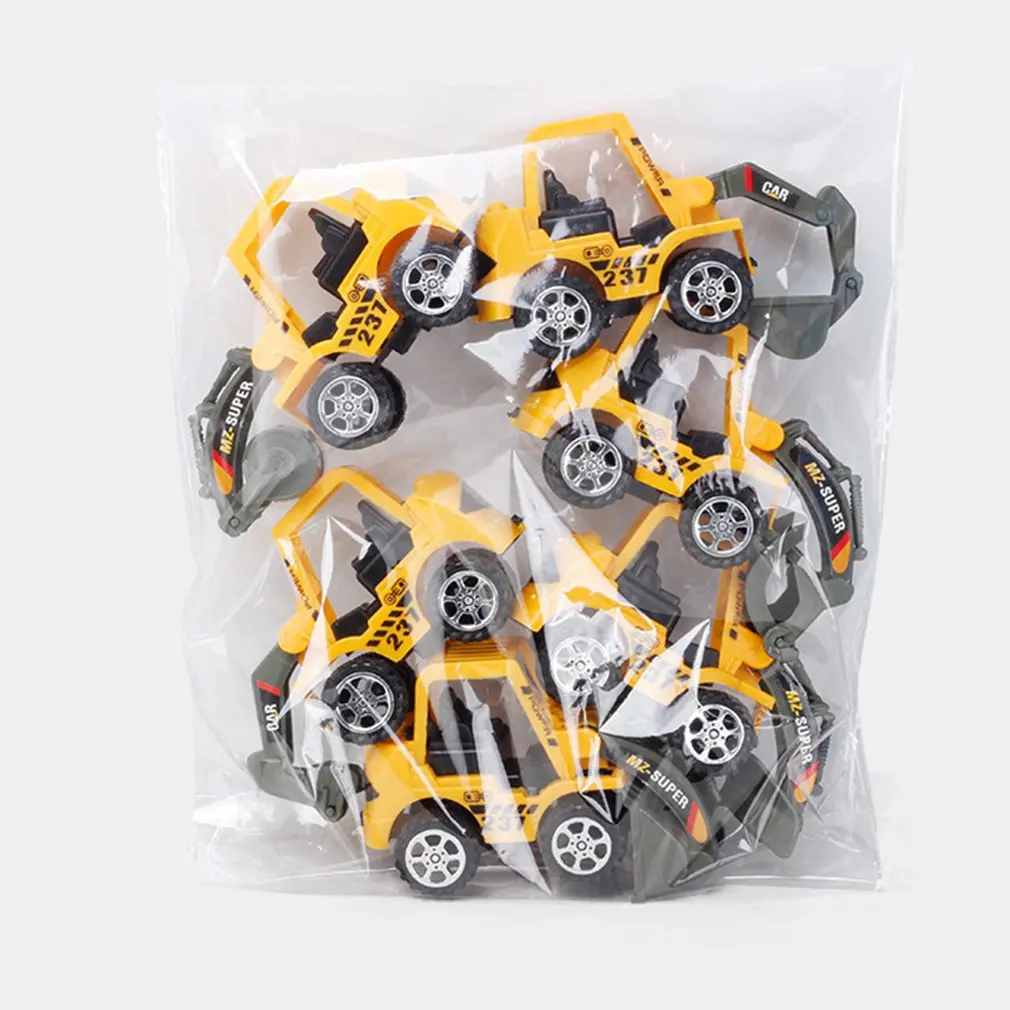 جديد بوي لعبة سيارة حفارة اللون عشوائي الطفل الجمود نموذج الهندسة سيارة هدية سوبر ماركت هدية حفارة