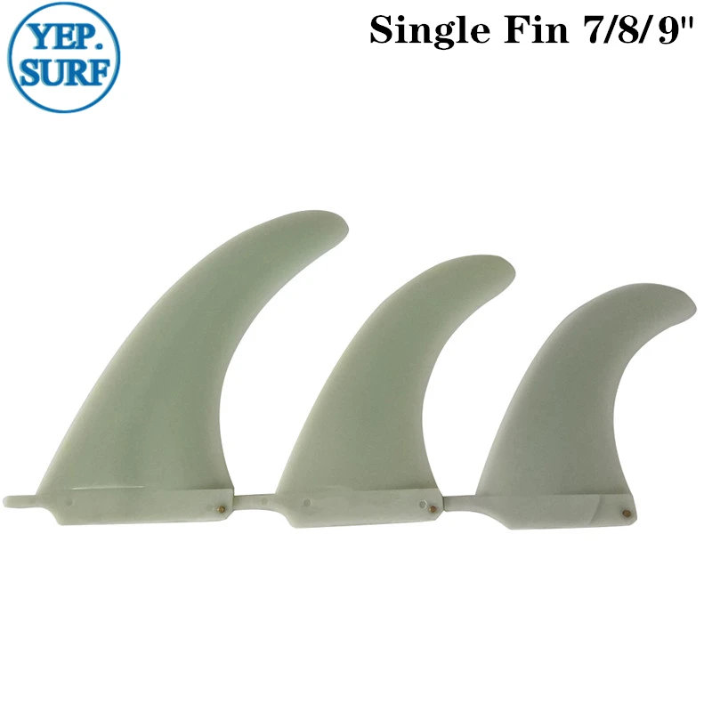 Surfing Surf Fin 7/8/9 inch Longboard Fins Center Quilhas Paddle Surfboard plastic fins