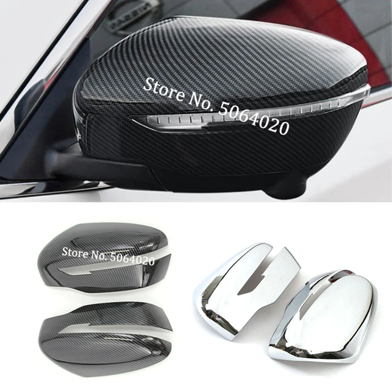 For Nissan Qashqai J11 Rogue X-Trail T32 2014-2020 Accessories ABS Chrome Car Rearview Mirror Exterior Covers Trim Car Styling