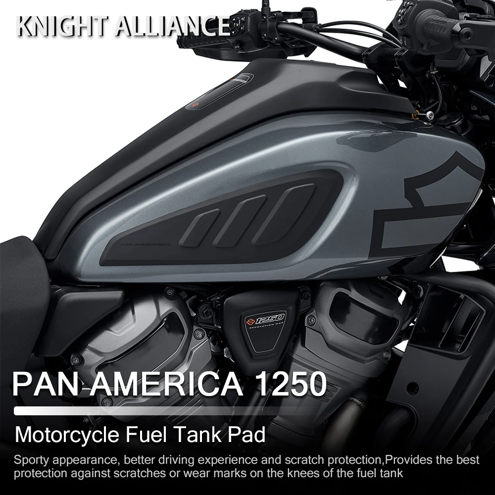 New Motorcycle Accessories Tank Knee Pad Stickers Kit FOR HARLEY PAN AMERICA 1250 PA1250 PANAMERICA1250 2021 2020