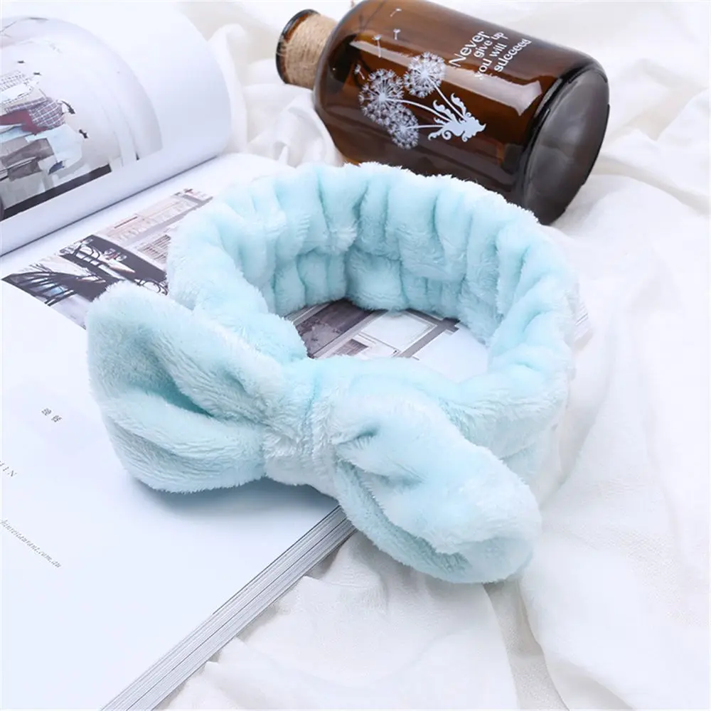 Fashion Women Headband Coral Fleece Hair Band For Wash Face Makeup Lady Bath Mask Cosmetic Hairband Soft Turban Hair Accessories