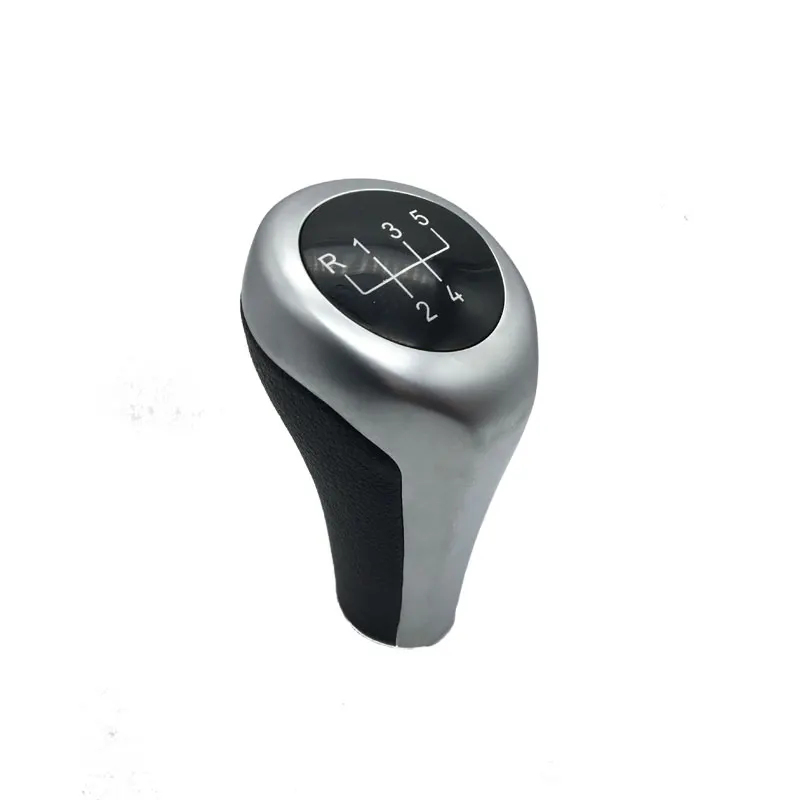 5 6 Speed Manual MT Gear Silver Shift Knob For BMW 1 3 5 6 Series E30 E32 E34 E36 E38 E39 E46 E53 E60 E63 E83 E84 E90 E91 E92