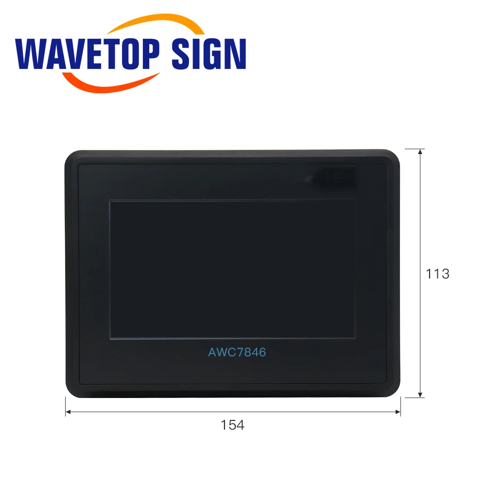 Imagem -02 - Trocen Awc7846 Substituir Awc708c Mais Ccd Co2 Laser Controlador Sistema para Gravação a Laser e Máquina de Corte Substituir Awc608c