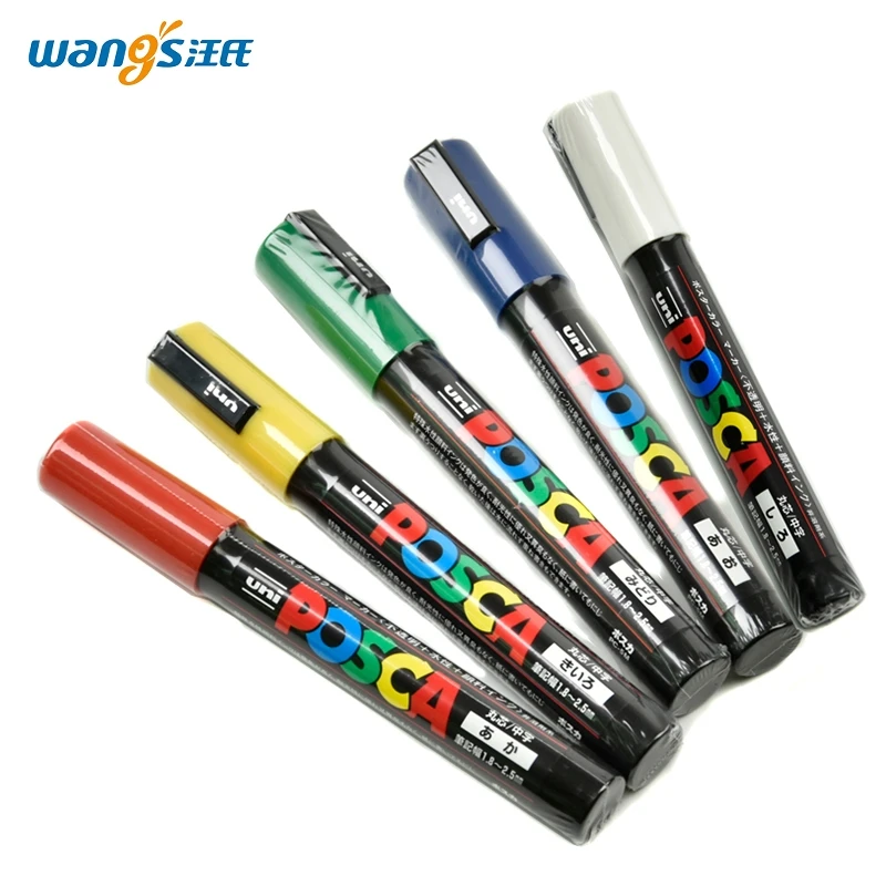 1/5PCS Posca Pen Water-based Color Marker Beekeeping Queen Bees Identification ApiculturaTools and Equipment