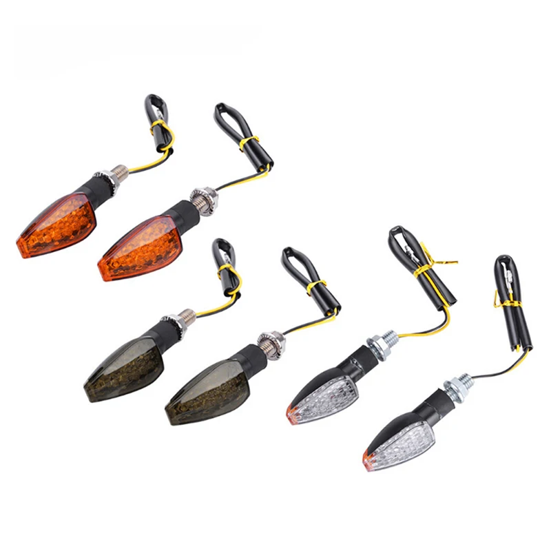 

14LED Universal Motorcycle Flashing Turn Signal Light Lamp Indicator Light Amber Blinker Light LED Flasher Relay 12V