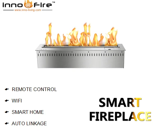 

Inno-Fire 30 inch fireplace ethanol burner modern fireplace electric