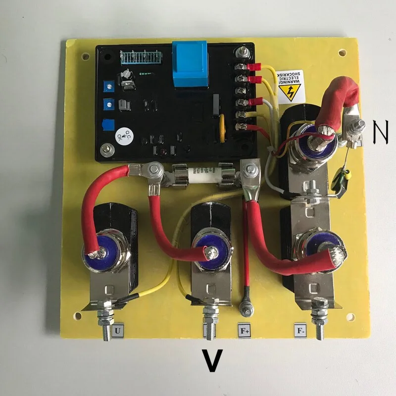 75A 브러시 발전기 AVR SAVRH-75A 100A 레귤레이터 보조 권선 발전기 수리 없음