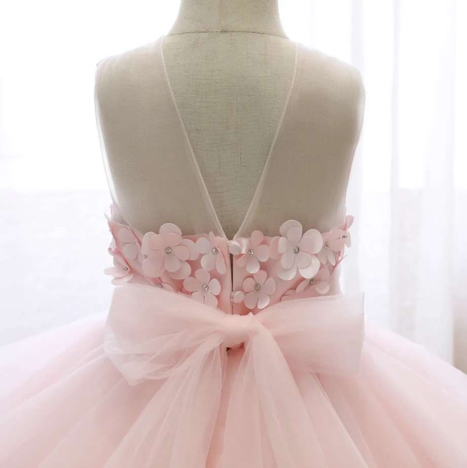 Principessa Flower Girl Dress For Kids Wedding qualsiasi evento banchetto cerimonia compleanno sera festa Prom Celebrations Ball