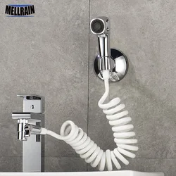 Basin Tap External Shower Head Warm Bidet Sprayer Kit. Bathroom & Kitchen Faucet Adapter Accessories Chrome Shower DIY