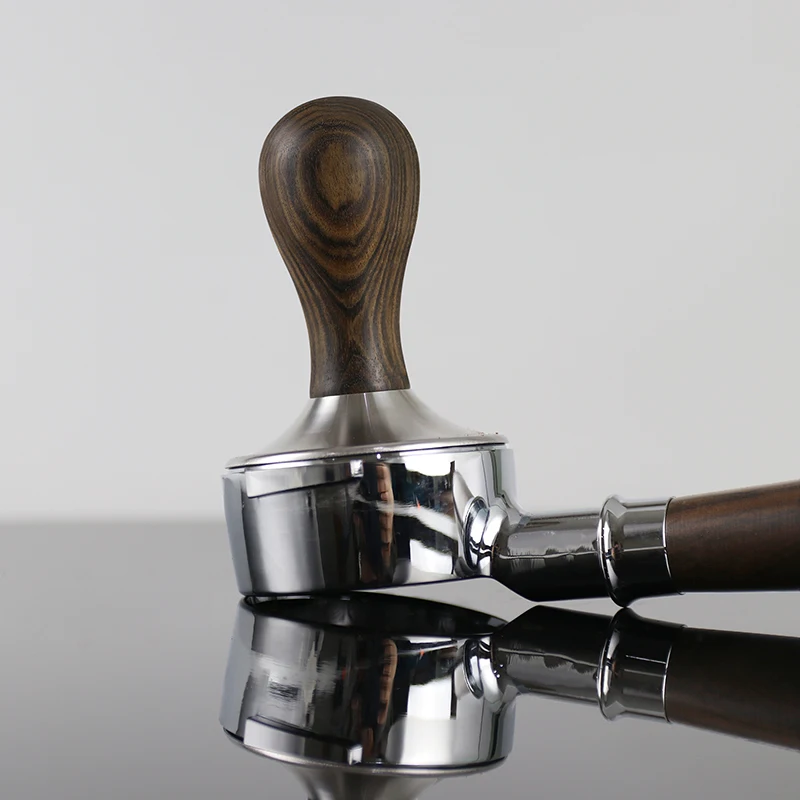 Kaffee Tamper 51mm 57mm 58,5mm Für Delonghi Breville Lelit Siebträger Edelstahl Espresso Zubehör Ecke Barista werkzeuge – Detail 24