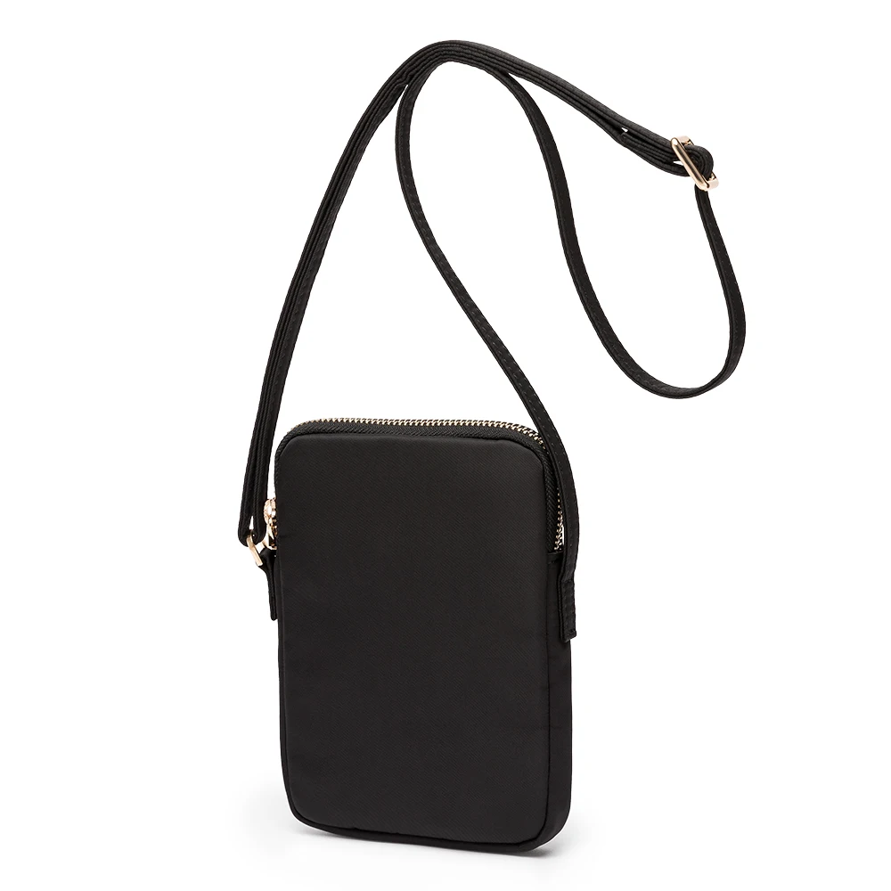 Mini small package mobile phone bag female trend vertical section wild small bag Oxford cloth Messenger small square bag