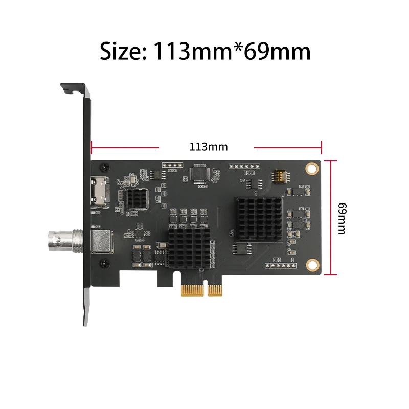 ACASIS HD Capture Card SDI/HDMI-compatible PCIE 1920*1080P 60FPS Capture Record Image for PS5/NS/Computer Live Streaming