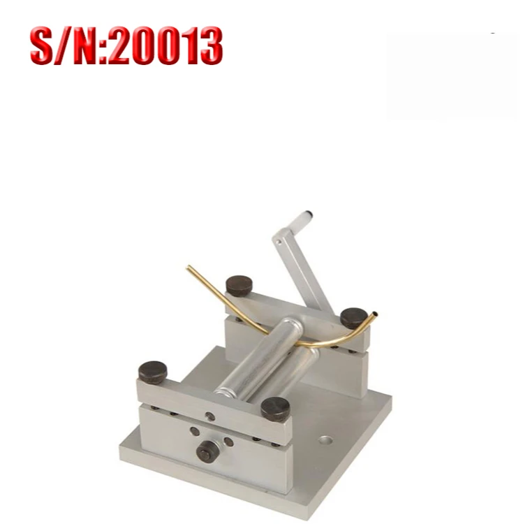 DIY Manual Plate Rolling Machine Soft Metal Sheet Soft Metal Tube Mini Bending Machine S/N: 20013 Y