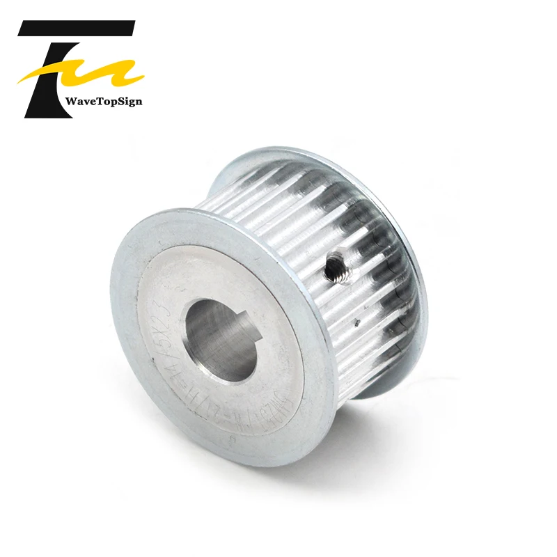 Wavetopsign Gear Pulley Synchronous Wheel 5M-20T Pulley Tooth 20 Hole Dia.14mm Belt Width 16mm with Keyway 5x3mm