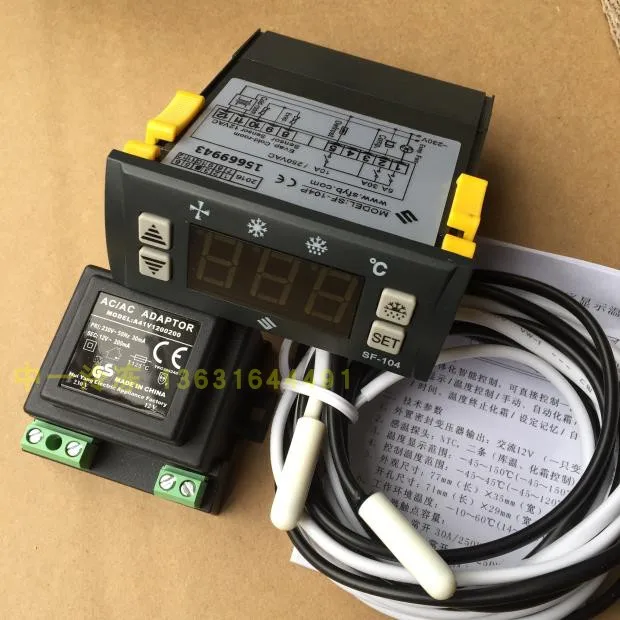 Shangfang brand new SF-104P with password SF-104 cold storage defrost 30A refrigerator temperature controller temperature contro