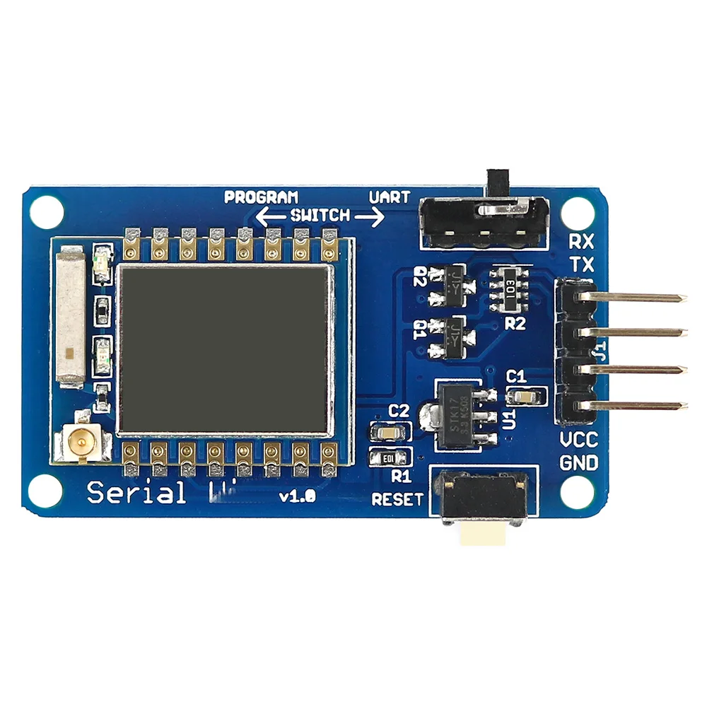 ESP07 ESP-07 Serial WiFi-compatible Module Wireless Transceiver with Antenna 3.3V / 5V Adapter Board for ESP8266 for Arduino