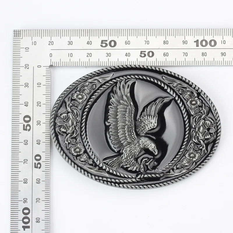 Oval Eagle Belt Buckle for Woman