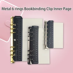 High Quality Binding Clip Many Color Metal Binder Clip Loose-leaf Notebook Inner Page Binder Folder Scrapbook Circle Ring Binder