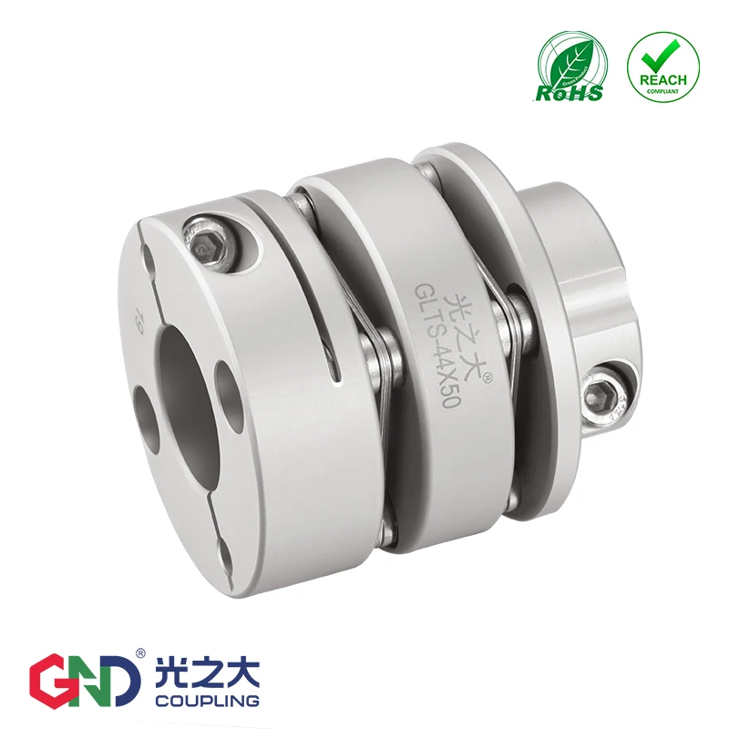 

GLTS Aluminum Alloy Single-step Double Diaphragm Clamping Series Shaft Couplings D19-82mm; L27-98.15mm