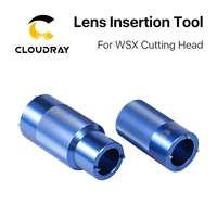 Cloudray-Herramienta de inserción de lentes D30 para WSX, lente colimadora de enfoque en máquina cortadora láser de fibra de 1064nm