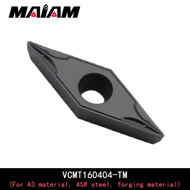 VCMT Turning tool Rhombus insert  VCMT160404 VCMT160408 TM ZK and SVQCR turning tool rod for Ordinary steel pig iron cast iron