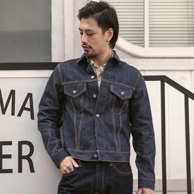 Denim type jackets outlet