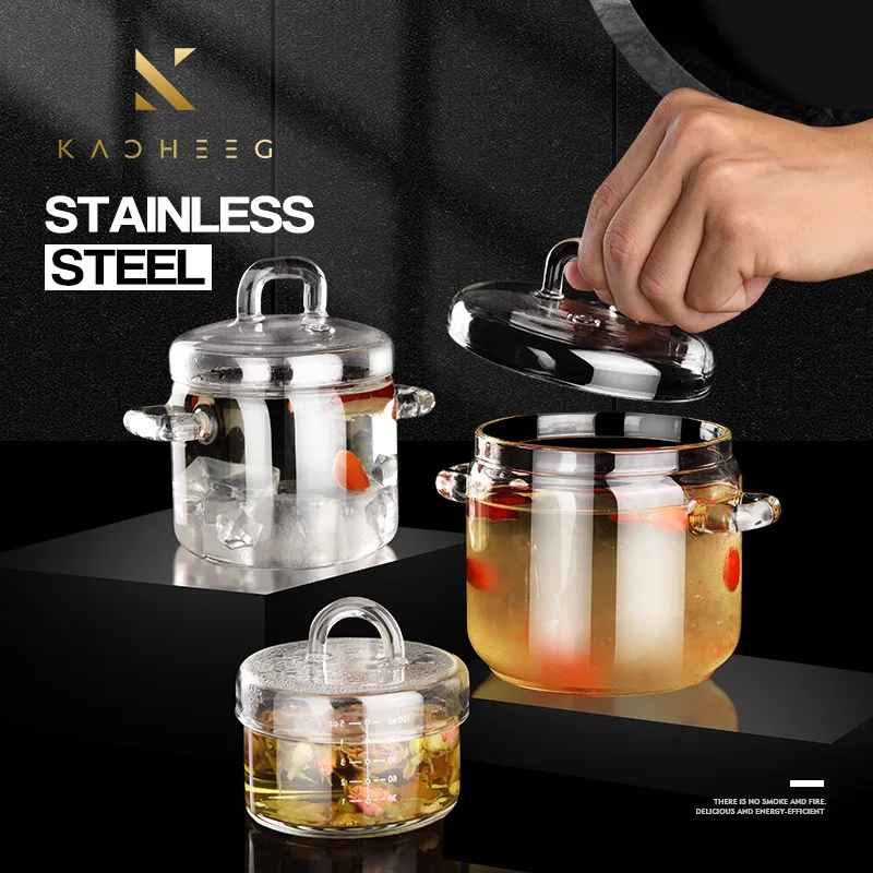 

Glass stew cup bird's nest stewed in water for babies