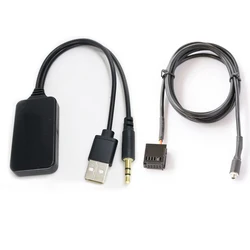 Car Wireless Bluetooth Receiver USB AUX Install On 6000 CD Audio Cable Adapter For FORD FIESTA FOCUS 6000CD AUTO Accessories