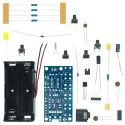 RDA5807 DIY Electronic Kits Wireless Stereo FM Radio Receiver Module PCB 76MHz-108MHz DC 1.8V-3.6V