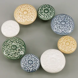 1x Ceramic Knobs for Drawer Dressers, Kitchen Cabinet Knobs Ceramic Knobs and Pulls, Decorative Pull Handles