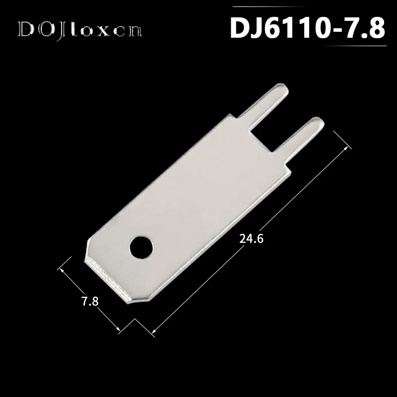 20 Stuks 2.8 4.8 7.8 9.5 MM 110 187 305 PCB Soldeerlipje Vertind Messing Printplaat Soldeer Terminall